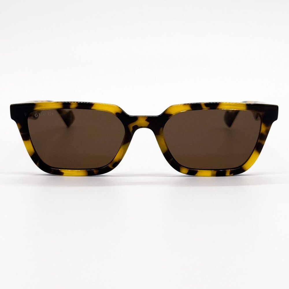 NEW GG1539S 005 GUCCI HAVANA UNISEX SUNGLASSES GUCCI - Picture 4 of 10